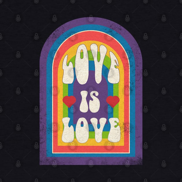 love is love rainbow by Giraroad